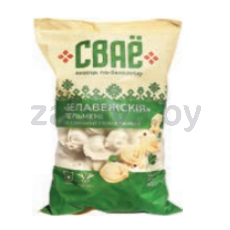 Пельмени «Сваё» «Беловежские», РБ, 900 г
