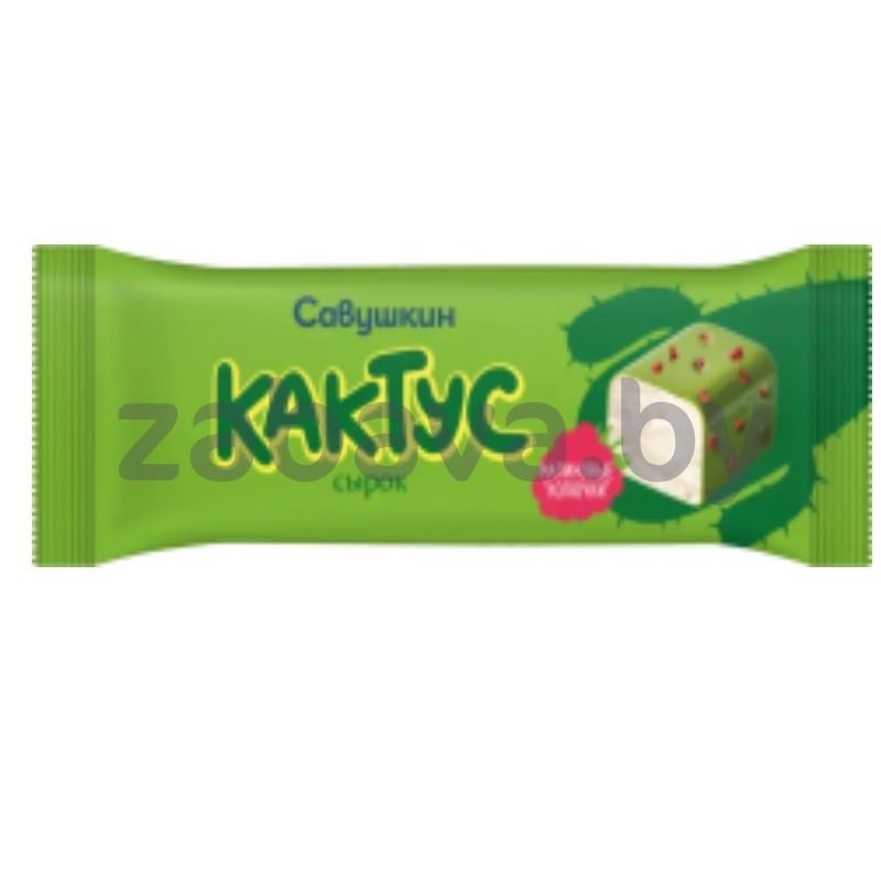 Сырок «Савушкин» «Кактус», глазир., 40 г