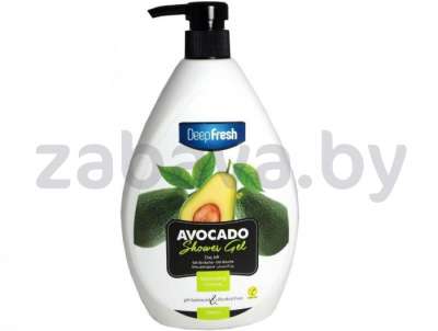Гель для душа Deep Fresh Avocado, авокадо, 1 л