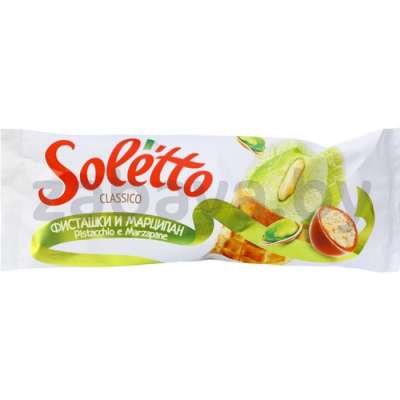 Мороженое Soletto, фисташка-марципан, 75 г