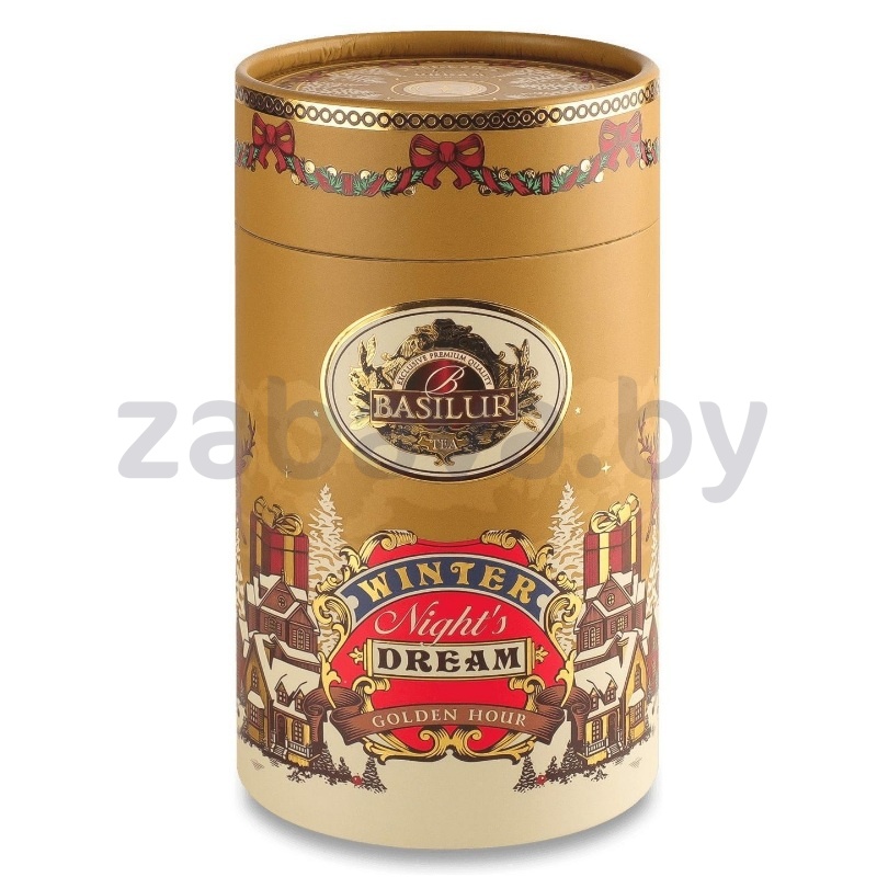 Чай черный Basilur, winter night's dream, golden hour, 75 г