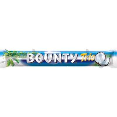 Шоколадный батончик Bounty Trio, 82,5 г
