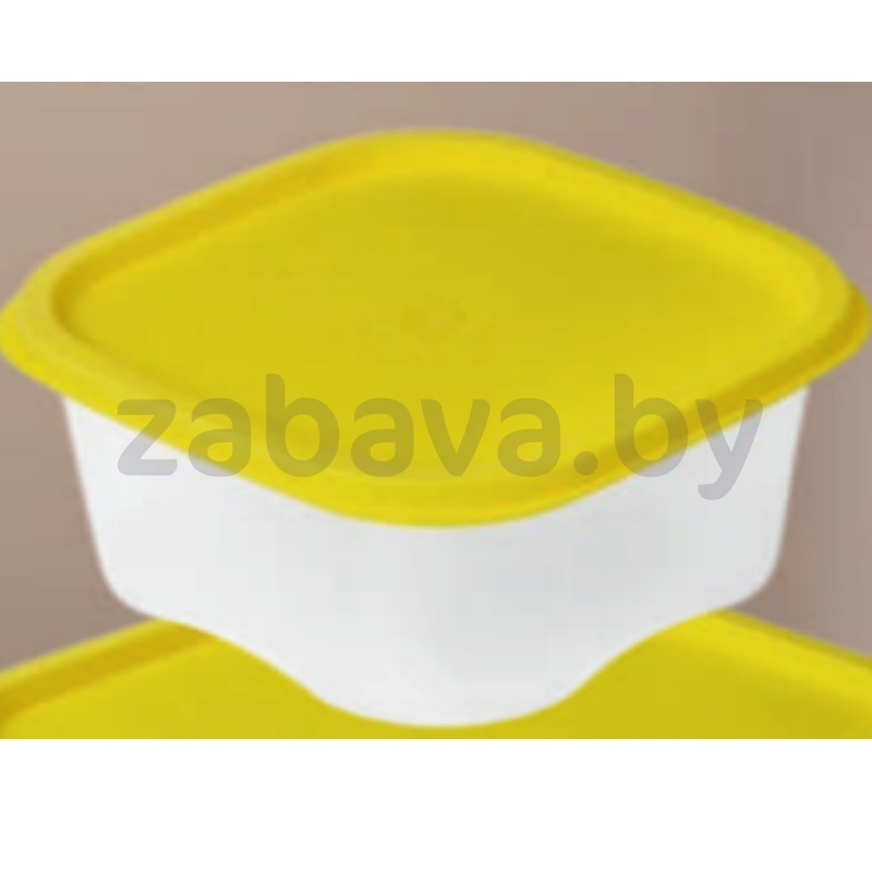 Контейнер квадратный «Фокус», 1,3 л