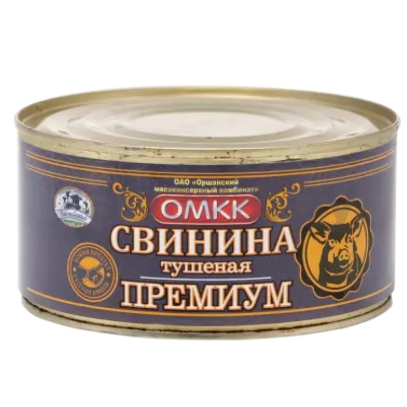 Консервы мясные «Свинина тушеная премиум», «Оршанский» МКК, 325 г