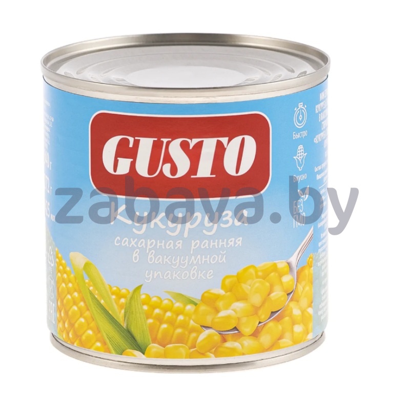 Кукуруза сахарная Gusto, ранняя, 340 г