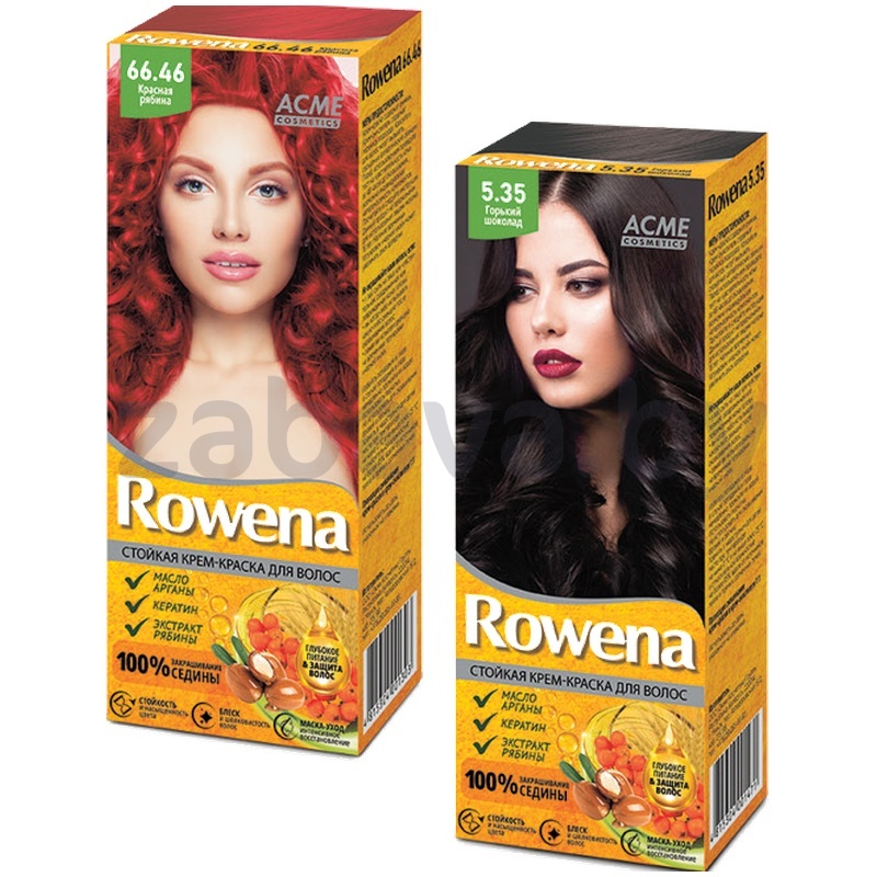 Крем-краска для волос Rowena