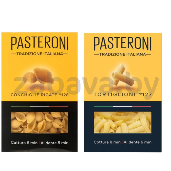 Макаронные изделия Pasteroni, №127, №128, 400 г