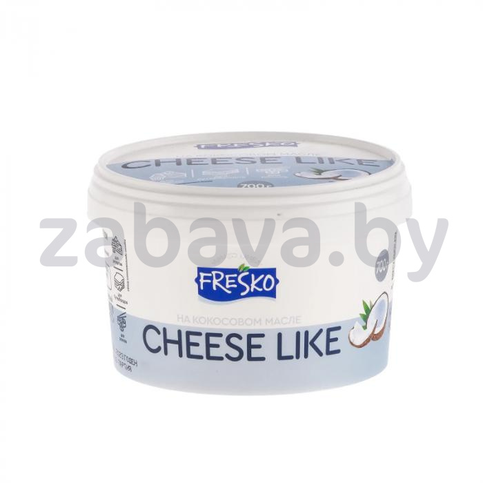 Продукт белковый Fresko Cheese Like, на кокосовом масле, 50%, 700 г