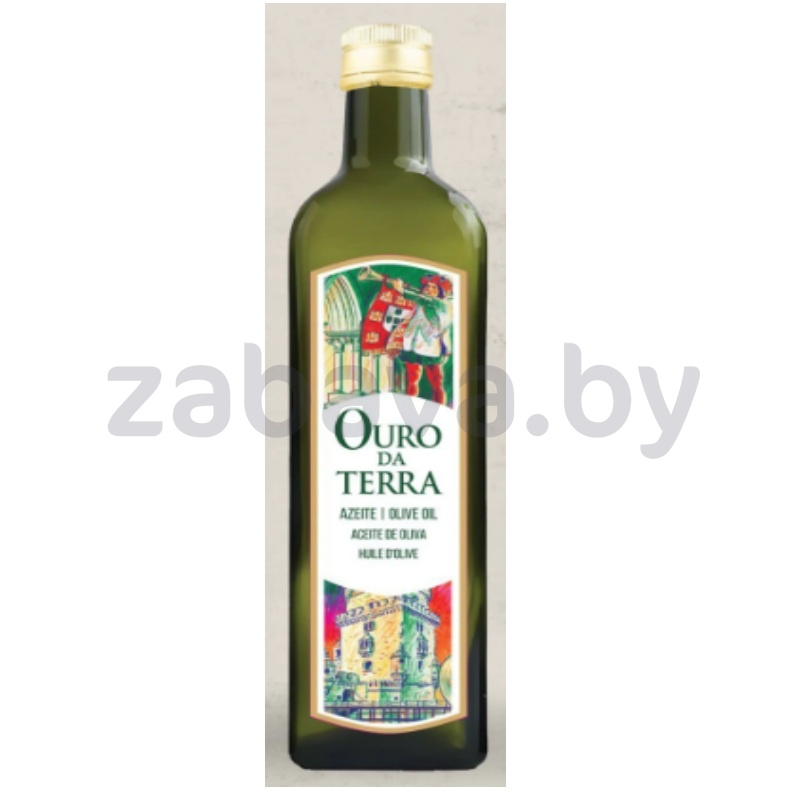 Масло оливковое Ouro Da Terra, раф. с доб. нераф., 750 мл