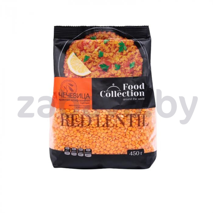 Чечевица Food Collection, красная, 450 г