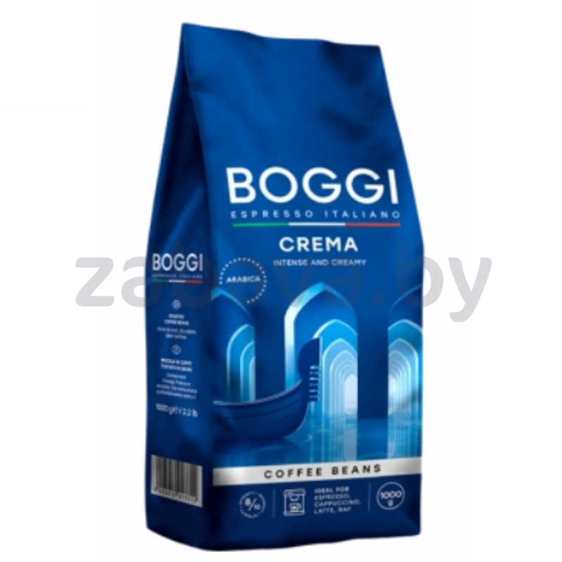 Кофе Boggi Crema, в зернах, 1000 г