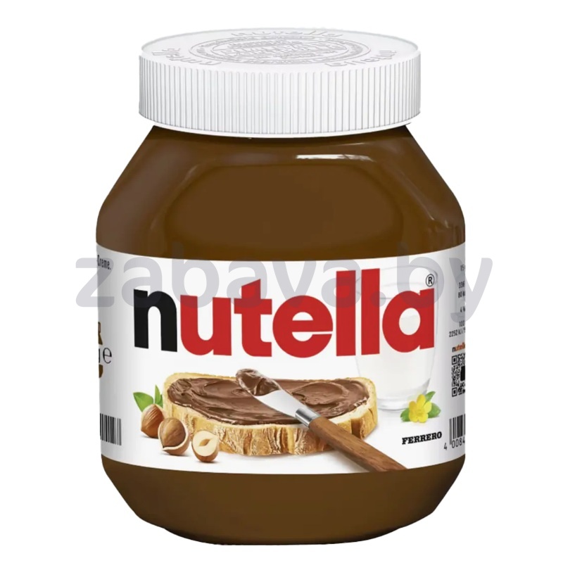 Паста ореховая Nutella, с добавлением фундука и какао, 750 г