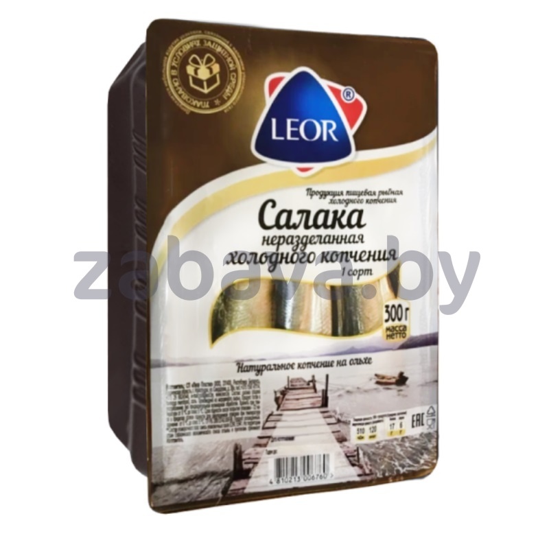 Салака Leor, х/к, н/р, 1 сорт, 300 г