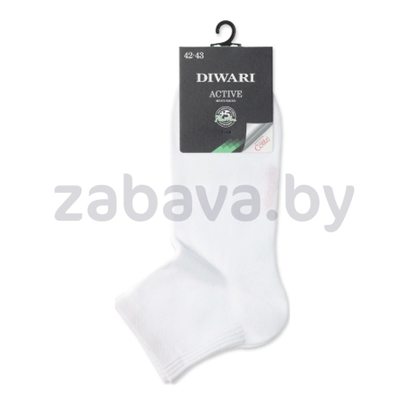 Носки мужские Diwari Active, размер 27/29, белые