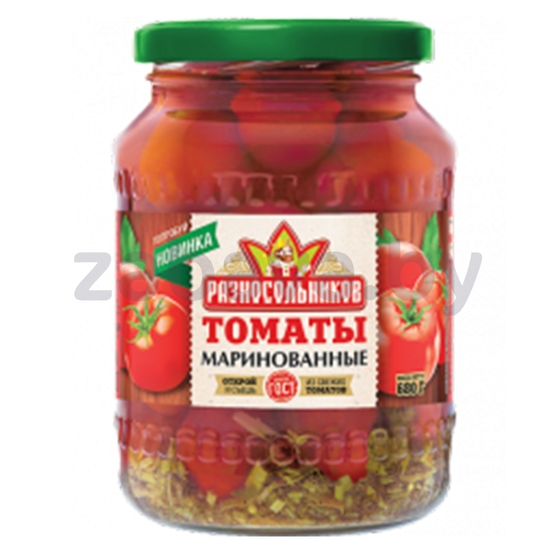 Томаты «Разносольников», марин., 680 г