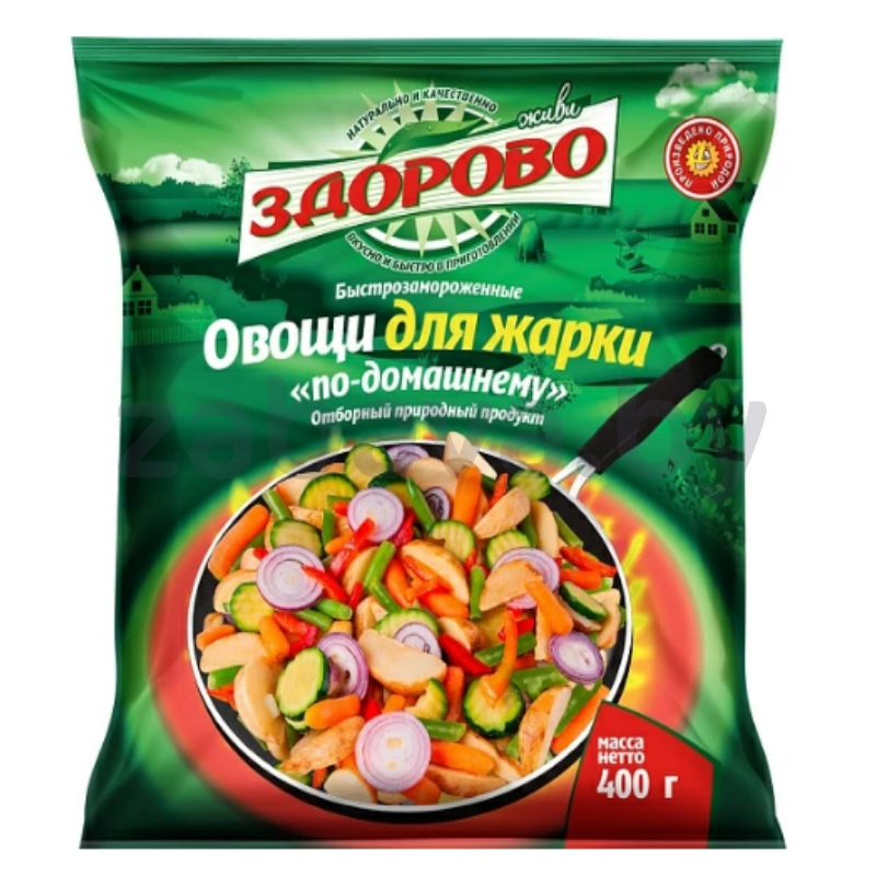 Овощи для жарки «Живи здорово» «По-домашнему», 400 г