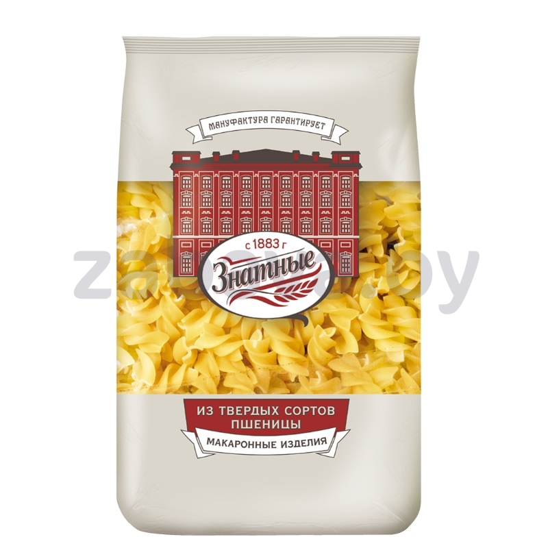 Макароны «Знатные», спираль, 450 г