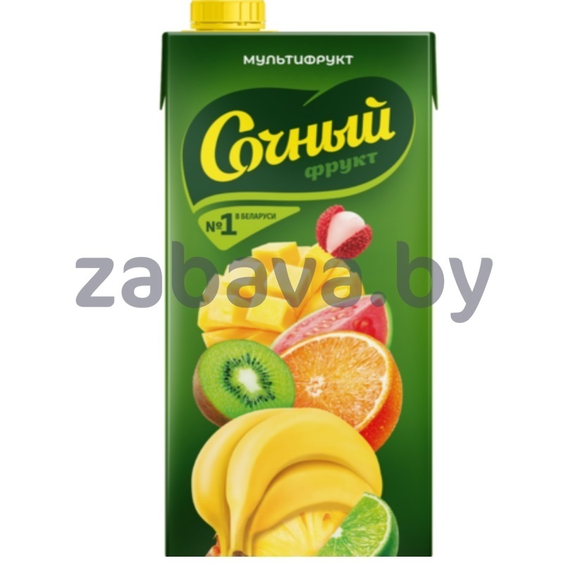 Нектар «Сочный фрукт», мультифрукт, 1,95 л