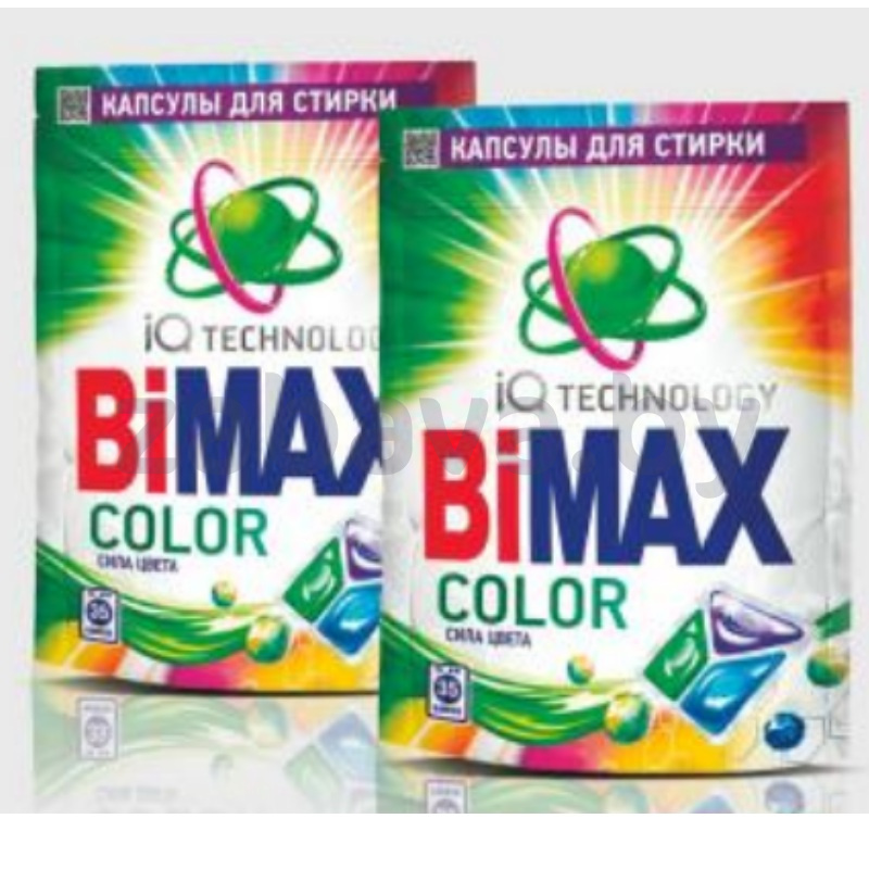 Капсулы для стирки BiMax Color, 35 шт.
