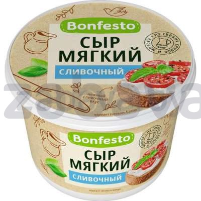 Сыр мягкий Bonfesto, сливочный, 70%, 500 г