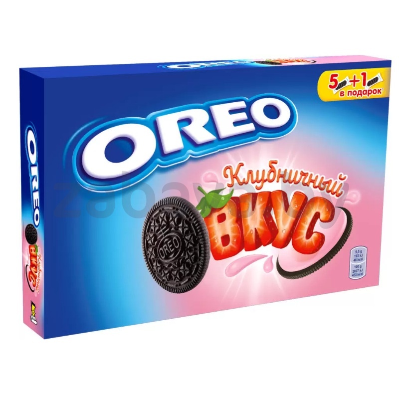 Печенье Oreo, клубника, 228 г