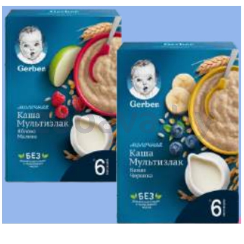 Каша молочная Gerber мультизлак., 180 г