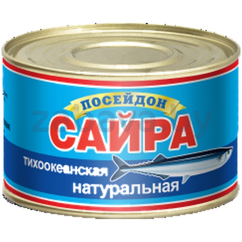 Сайра «Посейдон», тихоокеанск., натур., 230 г