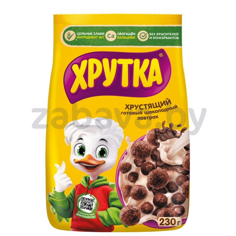 Готовый завтрак «Хрутка», шоколад, с кальцием, 230 г