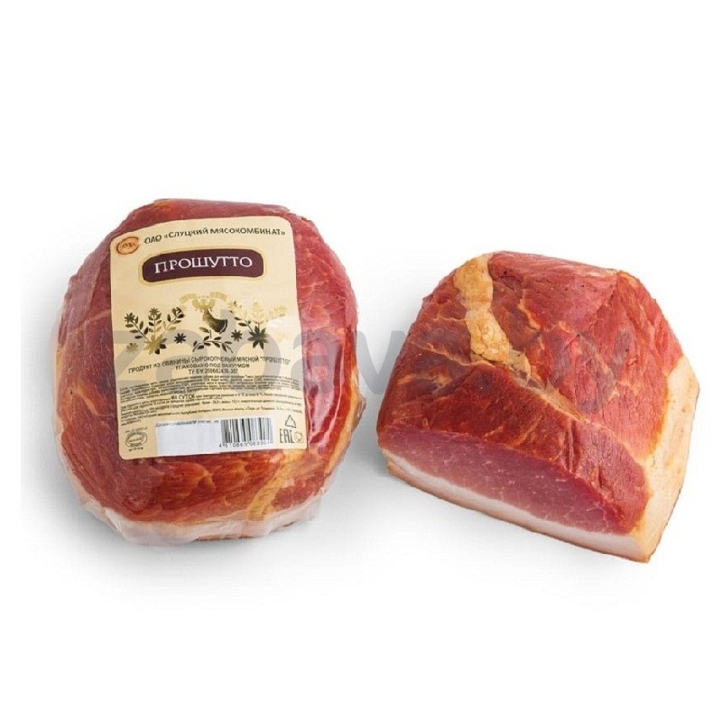 Продукт из свинины «Прошутто», с/к, «Слуцкий» МК, 1 кг