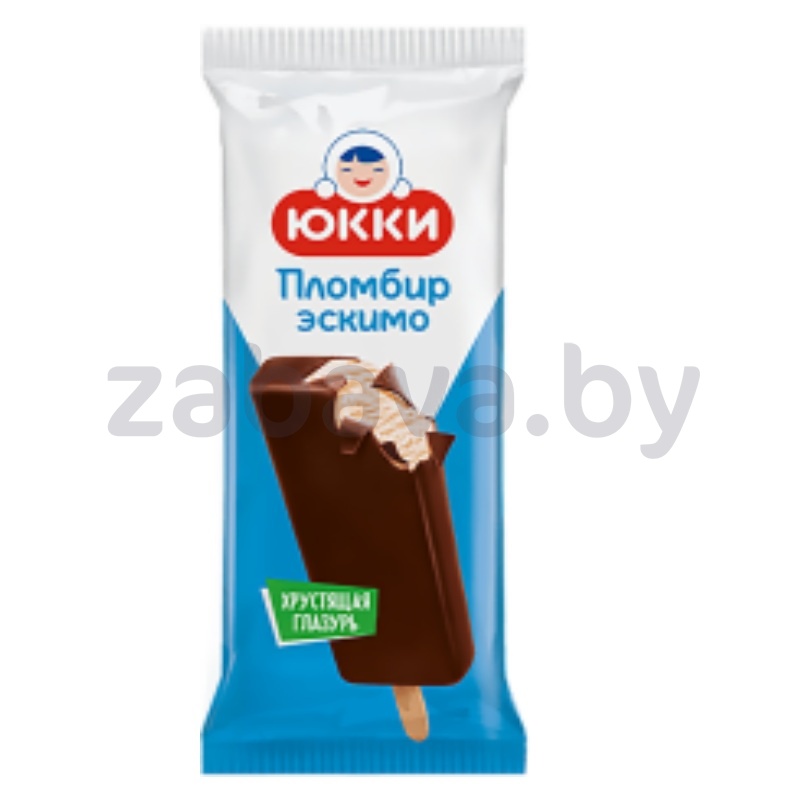 Мороженое «Юкки» «Пломбир на сливках», эскимо, 65 г