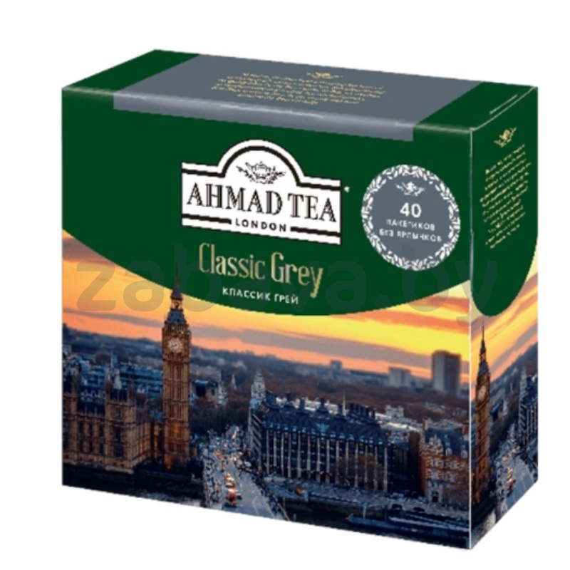 Чай черный Ahmad Classic Black, 40 пак.