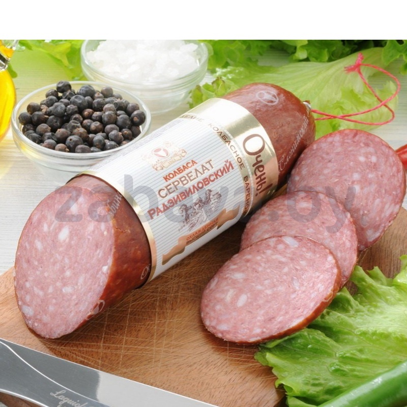 Колбаса «Сервелат Радзивиловский» «Очень!», в/к, 1 кг