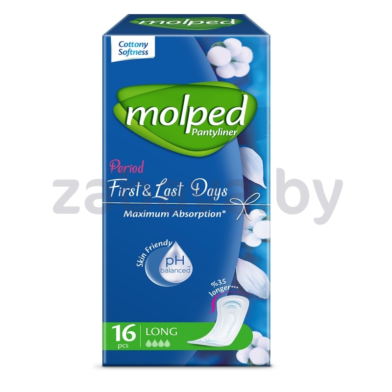 Прокладки ежедневные Molped First & last Days, 16 шт.