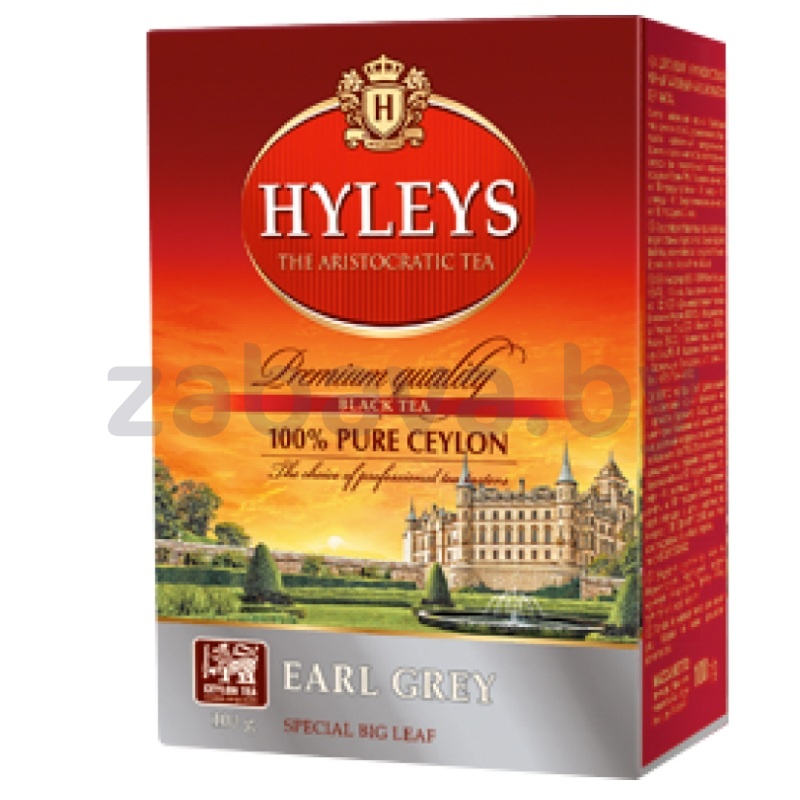 Чай Hyleys Earl Grey, листов., 100 г