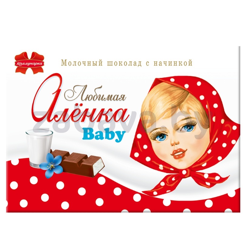 Шоколад молочный «Любимая Алёнка» baby, «Коммунарка», 100 г