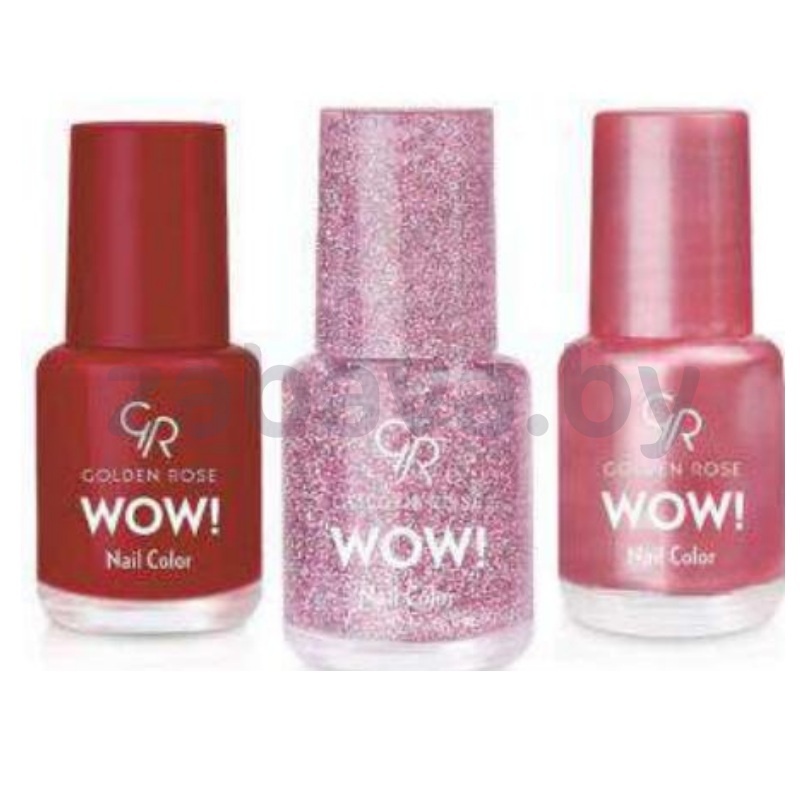 Лак для ногтей Golden Rose Wow, в ассорт.