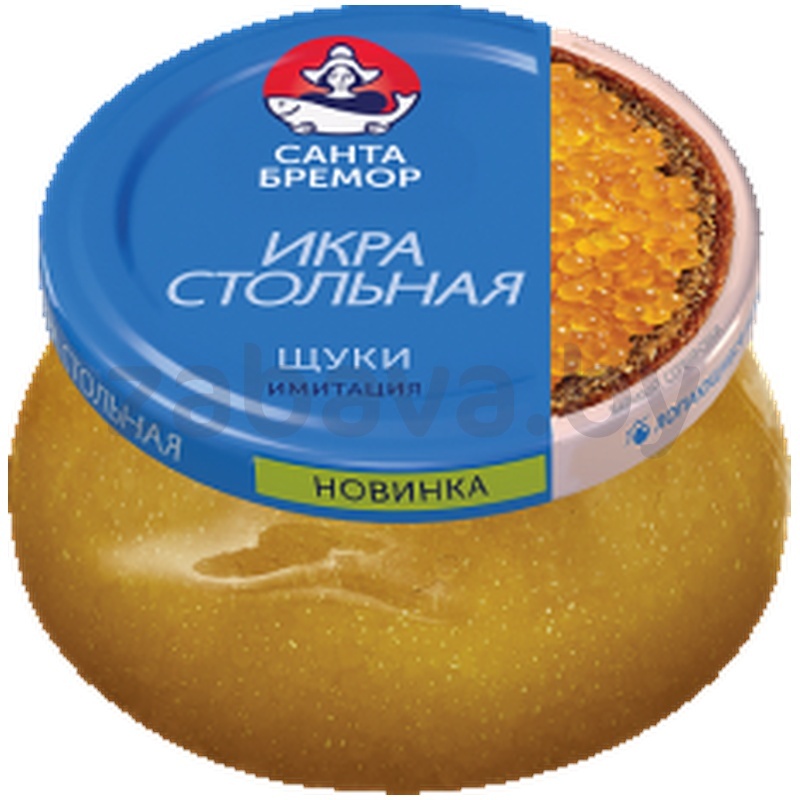 Икра щуки «Санта Бремор», стольная, 230 г