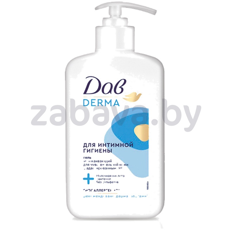 Гель для интимной гигиены «Дав», Derma, 280 мл