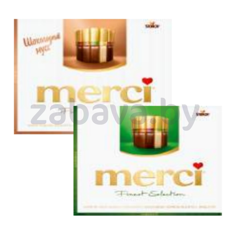 Конфеты Merci, 210/250 г, в ассорт.