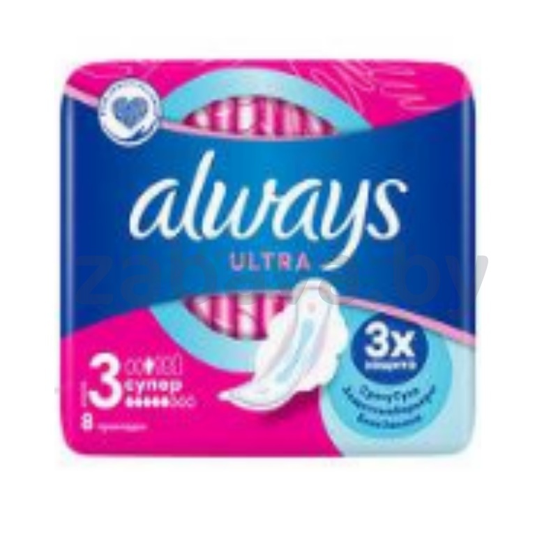 Прокладки женские Always Ultra Super+, 8 шт.
