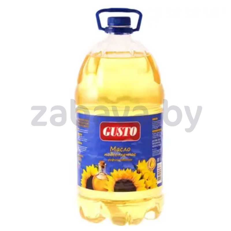 Масло подсолн. Gusto, раф., дезод., 5 л