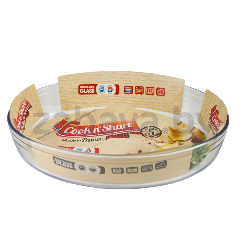 Блюдо овальное Pyrex, жаропрочн., 35×24 см