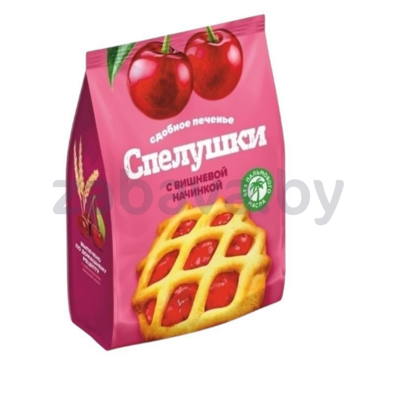 Печенье сдобное «Спелушки», вишня или черн. смород., РФ, 350 г