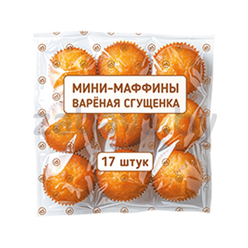 Мини-маффины «Варёная сгущёнка», 500 г