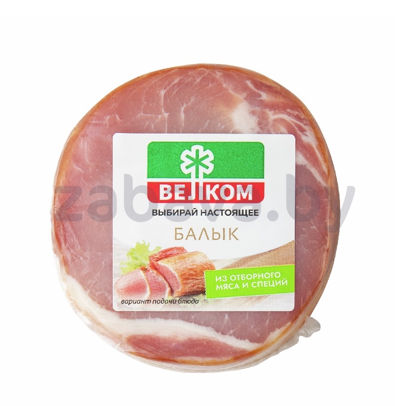 Балык «Велком», свиной, с/к, в/у, 300 г