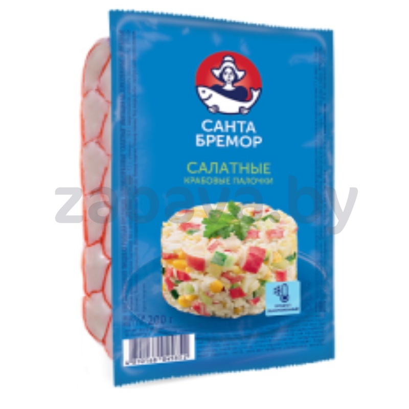 Крабовые палочки «Санта Бремор» «Салатные», замор., 200 г