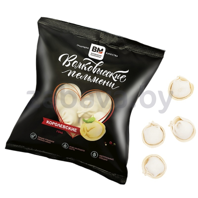 Пельмени «Королевские голд», «Волковысский» МК, 430 г