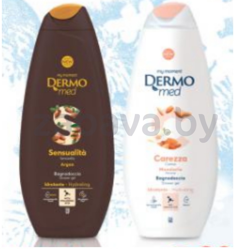 Гель д/душа Dermomed, 450 мл, в ассорт.