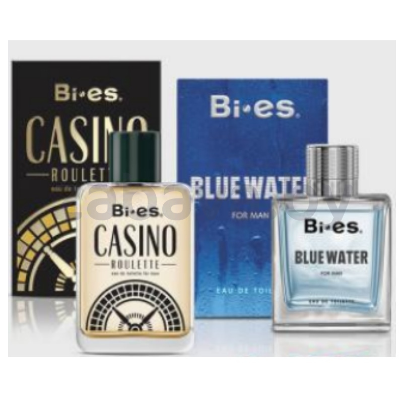 Туалетная мужская вода Bi-es, Roulette/Blue Water, 100 мл