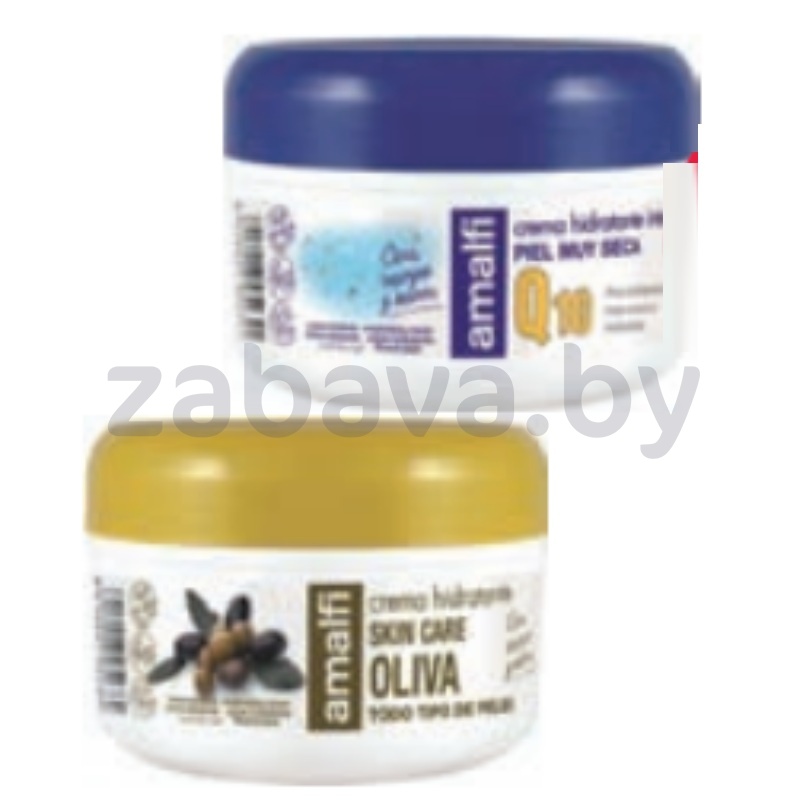 Крем для рук Amalfi, Q10 или Oliva, Испания, 200 мл